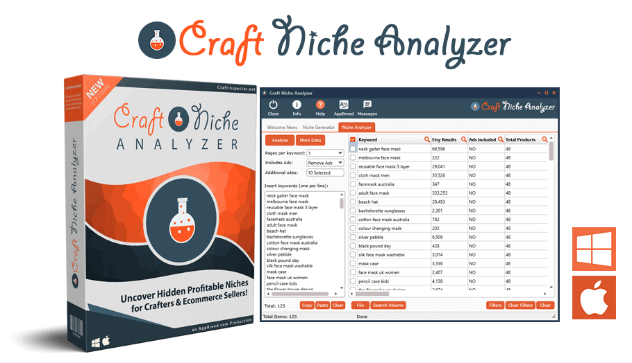 Craft Niche Analyzer AppSilo